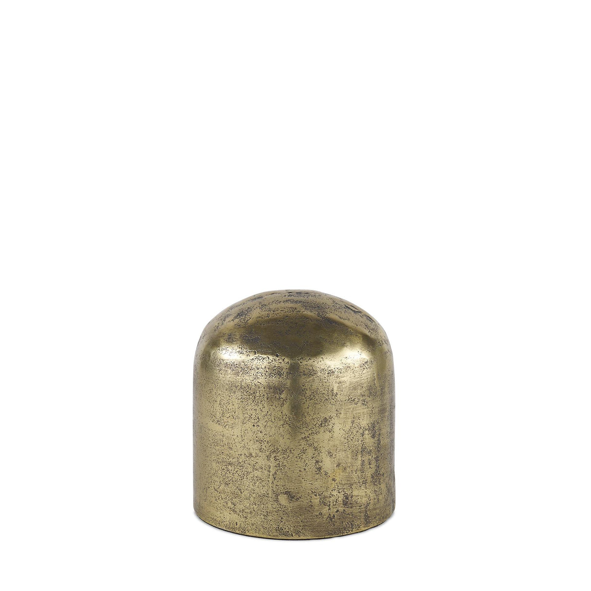 Mercana Quonset Short Brass Finished Aluminum Metal Ornament