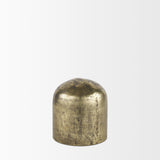 Mercana Quonset Short Brass Finished Aluminum Metal Ornament