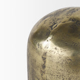 Mercana Quonset Short Brass Finished Aluminum Metal Ornament