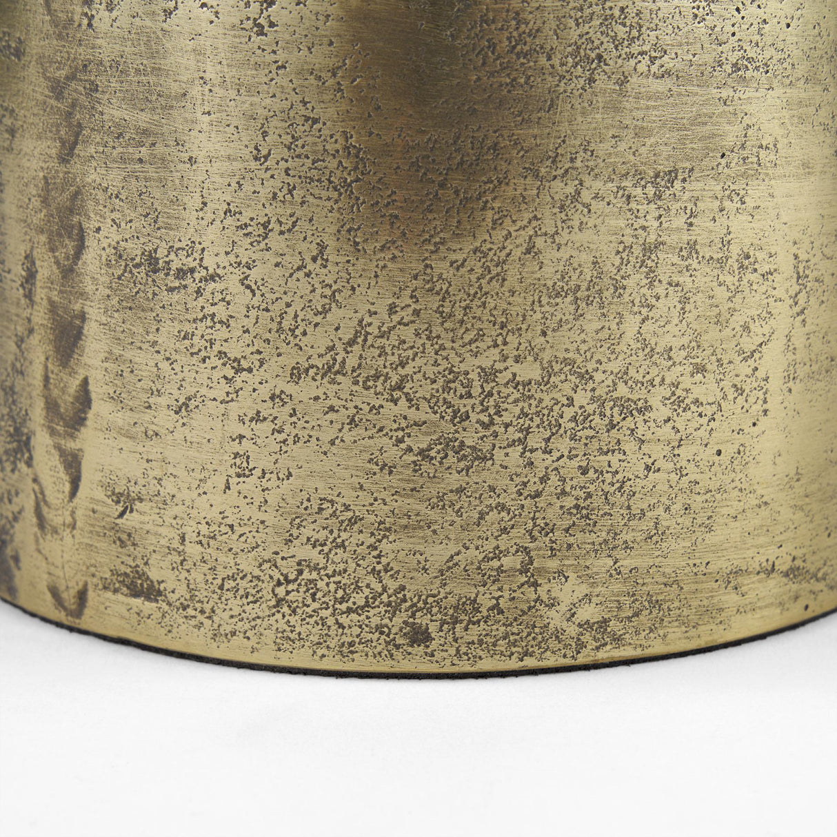 Mercana Quonset Short Brass Finished Aluminum Metal Ornament