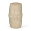 Mercana Rama Large Beige Paper Mache Floor Vase