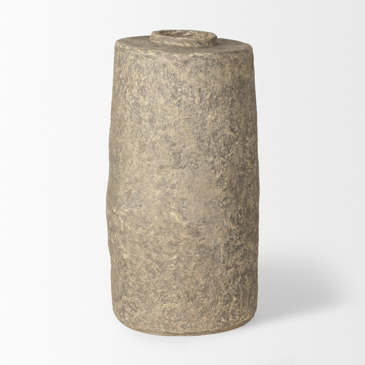 Mercana Rama Small Gray Paper Mache Floor Vase