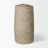 Mercana Rama Small Gray Paper Mache Floor Vase
