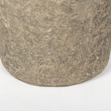 Mercana Rama Small Gray Paper Mache Floor Vase