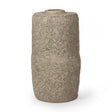 Mercana Rama Large Gray Paper Mache Floor Vase