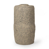 Mercana Rama Large Gray Paper Mache Floor Vase