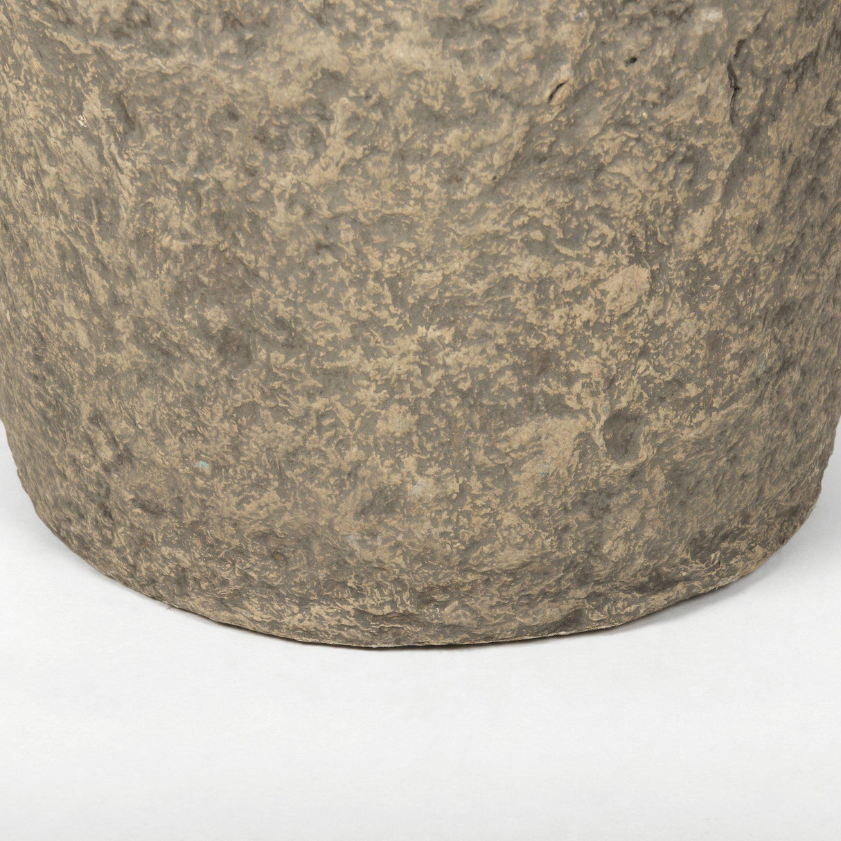Mercana Rama Large Gray Paper Mache Floor Vase