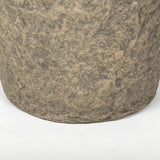 Mercana Rama Large Gray Paper Mache Floor Vase