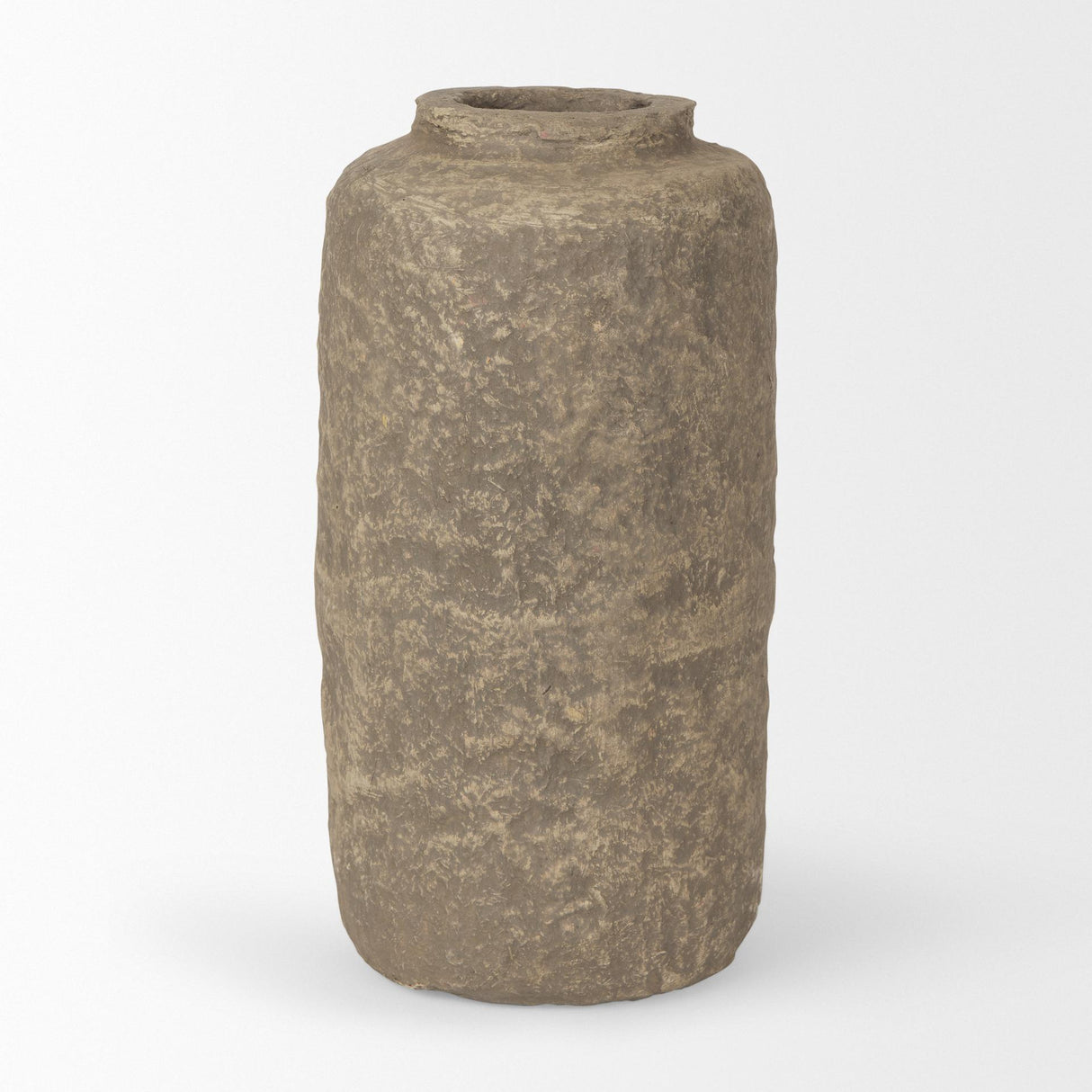 Mercana Bala Small Gray Paper Mache Vase