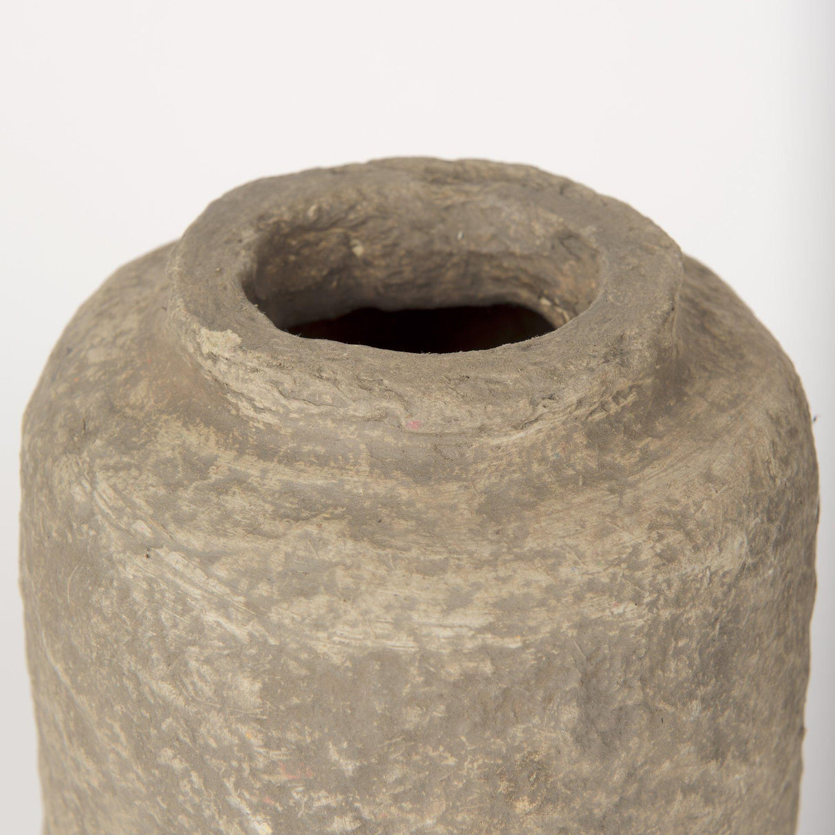 Mercana Bala Small Gray Paper Mache Vase