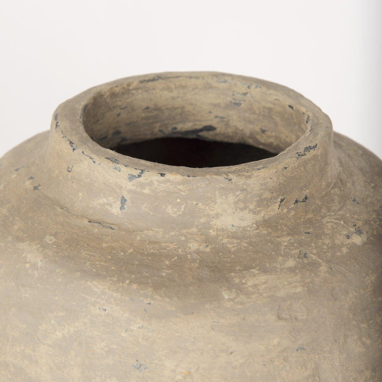 Mercana Bala Large Gray Paper Mache Vase