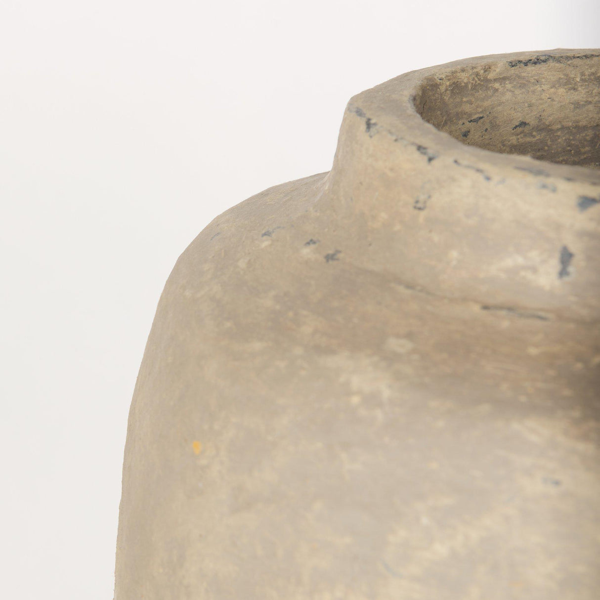 Mercana Bala Large Gray Paper Mache Vase