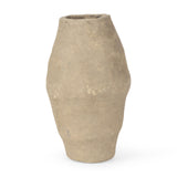 Mercana Rundal Small Gray Paper Mache Vase