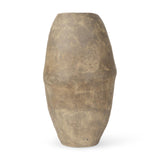 Mercana Rundal Large Gray Paper Mache Vase