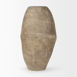 Mercana Rundal Large Gray Paper Mache Vase