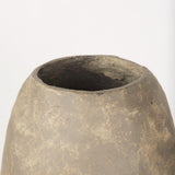 Mercana Rundal Large Gray Paper Mache Vase