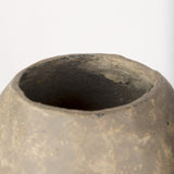 Mercana Rundal Large Gray Paper Mache Vase