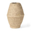 Mercana Rundal Small Beige Paper Mache Vase