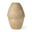 Mercana Rundal Large Beige Paper Mache Vase