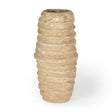 Mercana Kamli Small Beige Paper Mache Vase