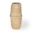 Mercana Kamli Small Beige Paper Mache Vase