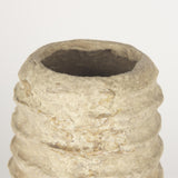 Mercana Kamli Small Beige Paper Mache Vase