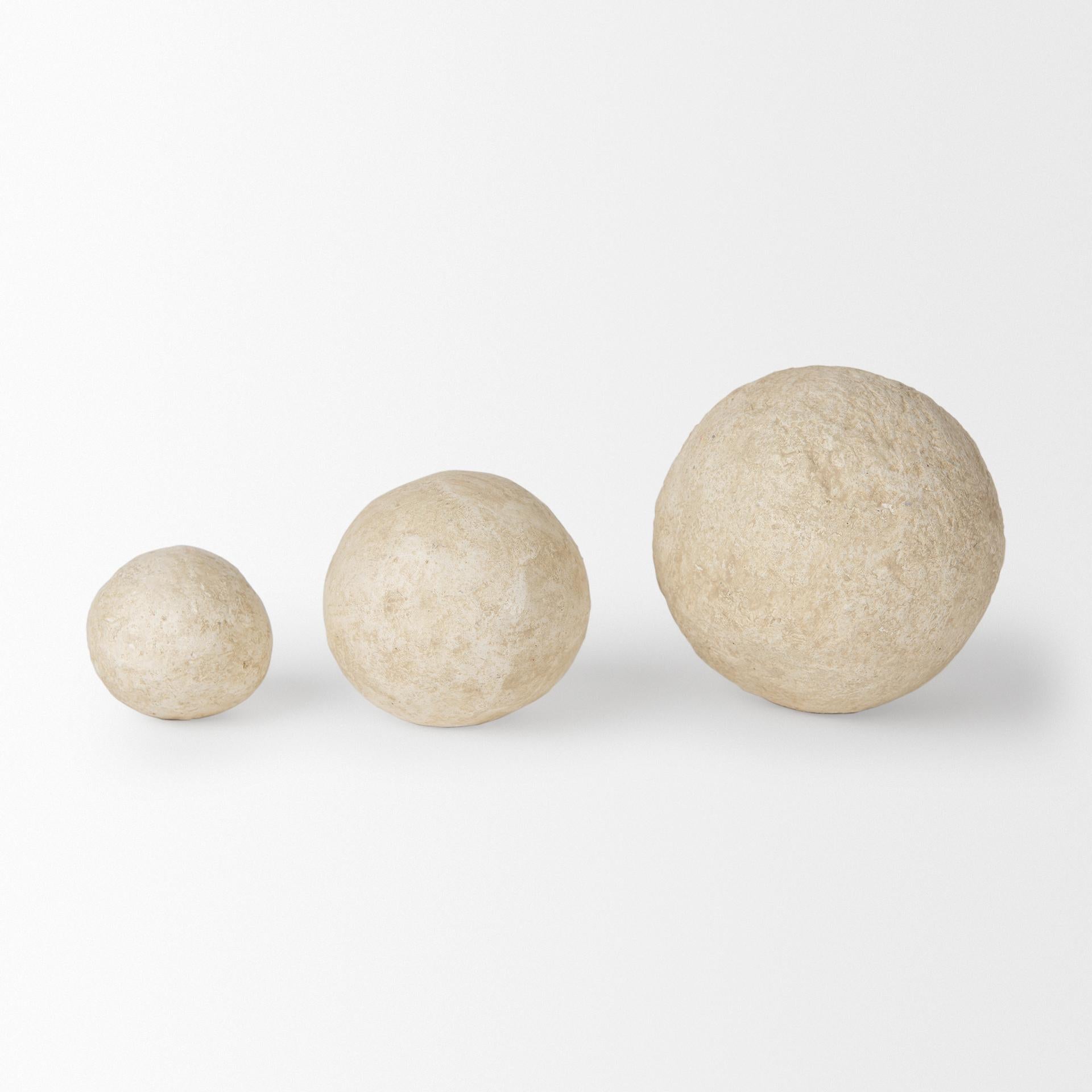 Mercana Sunita Paper Mache Orbs - Thumbnail 3