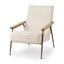 Mercana Grosjean Cream Boucle Accent Chair