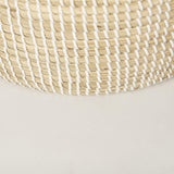 Mercana Kairi Set of 2 Seagrass Floor Baskets w/ Lids and Handles