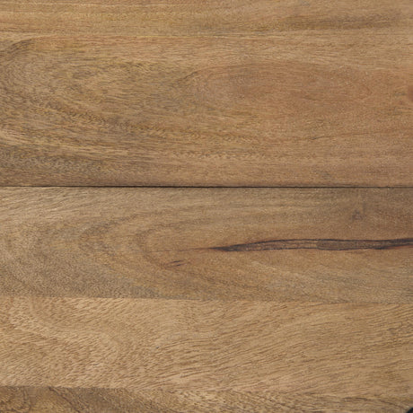 Mercana Eclipse Gunmetal Gray Drum Base w/ Brown Wood Top Nested Coffee Table