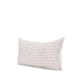 Mercana Jayden Cream w/ Merlot Print Linen Lumbar Decorative Pillow Cover