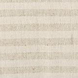 Mercana Jace Cream w/ Beige Stripe Linen-Cotton Square Decorative Pillow Cover