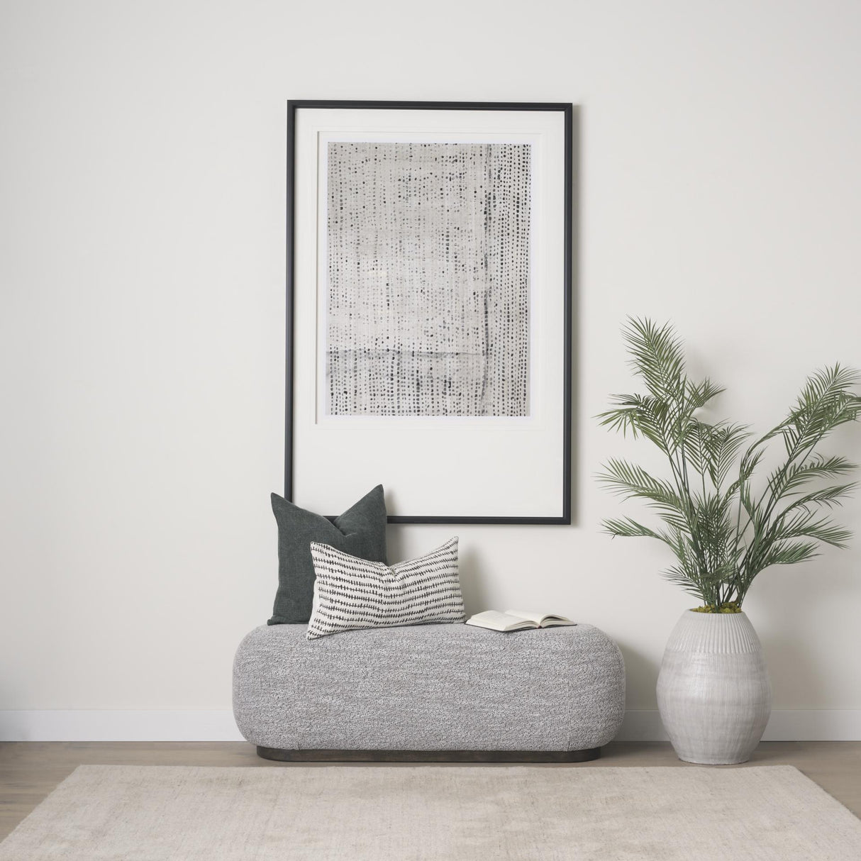 Mercana Jack Green Linen Square Decorative Pillow Cover