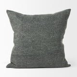 Mercana Jack Green Linen Square Decorative Pillow Cover