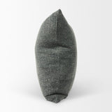 Mercana Jack Green Linen Square Decorative Pillow Cover