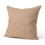 Mercana Jacklyn Brown Linen Square Decorative Pillow Cover