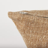 Mercana Jack Rust Linen Square Decorative Pillow Cover