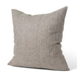 Mercana Jacklyn Grey Linen Square Decorative Pillow Cover