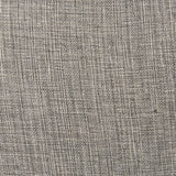 Mercana Jacklyn Grey Linen Square Decorative Pillow Cover
