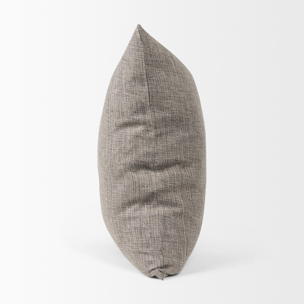 Mercana Jacklyn Grey Linen Square Decorative Pillow Cover
