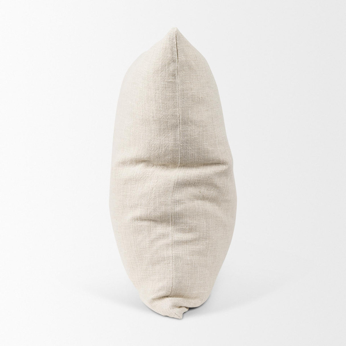 Mercana Jacklyn Cream Linen Square Decorative Pillow Cover