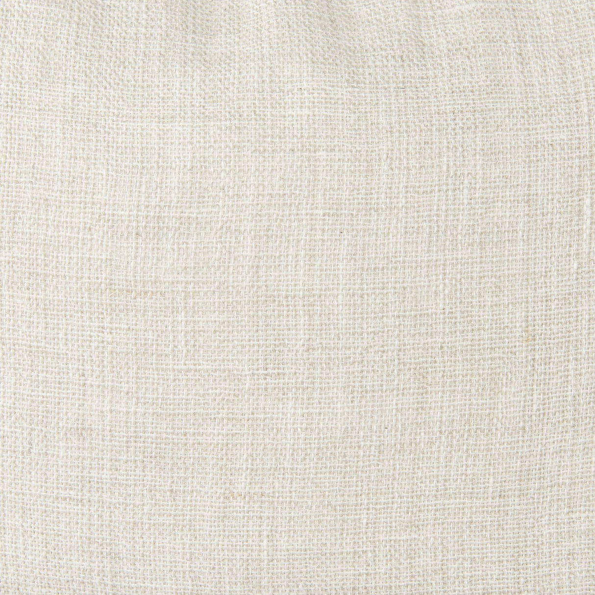 Mercana Jacklyn Cream Linen Square Decorative Pillow Cover