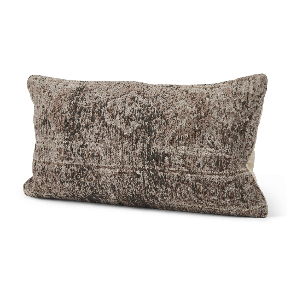 Mercana Khloe Taupe Lumbar Pillow Cover