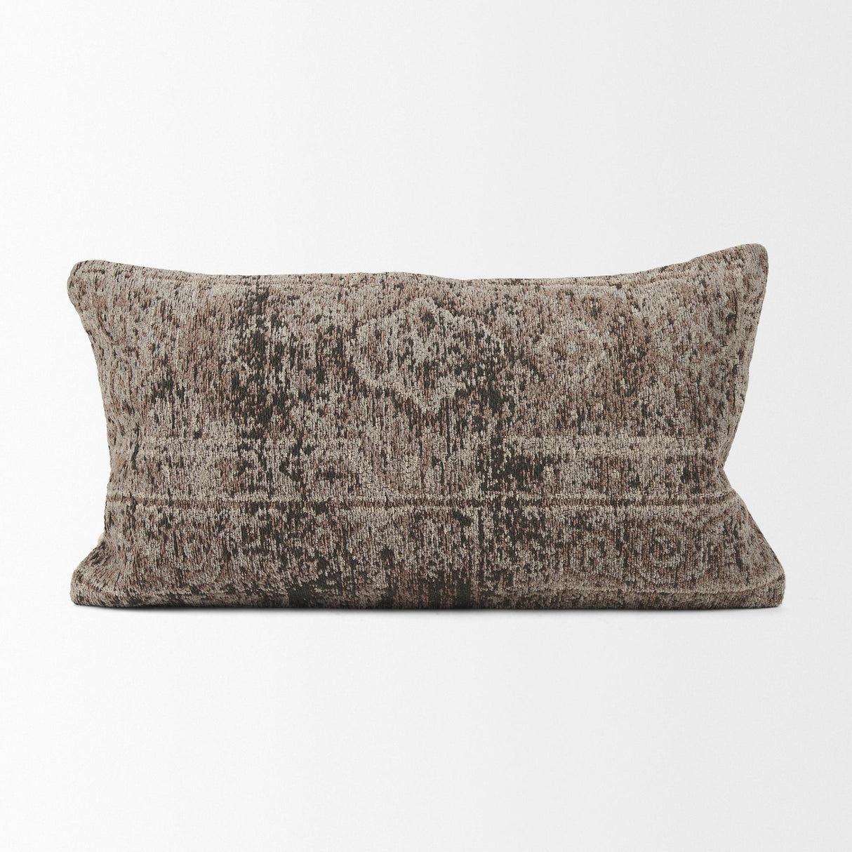 Mercana Khloe Taupe Lumbar Pillow Cover
