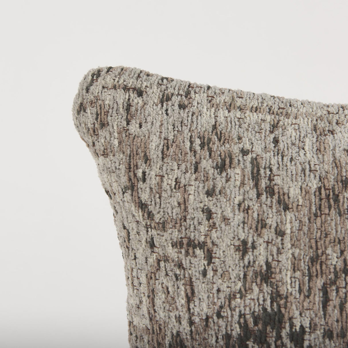 Mercana Khloe Taupe Lumbar Pillow Cover