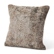 Mercana Khloe Taupe Square Pillow Cover