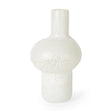 Mercana Heket Tall White Glass Vase