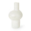 Mercana Heket Tall White Glass Vase
