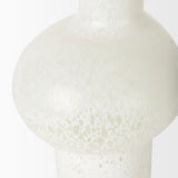Mercana Heket Tall White Glass Vase