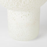 Mercana Heket Tall White Glass Vase